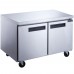 Dukers DUC48R 48 Double Door Undercounter Refrigerator