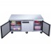 Dukers DUC72F 72'' Triple Door Undercounter Freezer - 18.96 Cu. Ft.