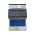 500 lb. Air Cooled Cube Ice Maker with Bin 375 lb.