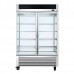 Ameristar AB-49FG 55 2 Glass Door Reach in Freezer