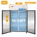WESTLAKE WK-48R 2 door 48" Reach In Upright refrigerator, 36 Cu.ft