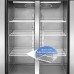 WESTLAKE WK-48R 2 door 48" Reach In Upright refrigerator, 36 Cu.ft