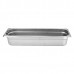 Half Size Long 4 inch Deep 24 Gauge Stainless Steel Anti Jam Pans