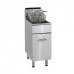 Imperial Range IFS-40 40lb Gas Floor Model Deep Fat Fryer - 105,000 BTU