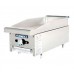 Radiance TAMG-12 12 inch Manual Controls Gas Countertop Griddle