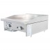 Radiance TAMG-24 24 inch Commercial Gas Flat Griddle Countertop Manual Controls
