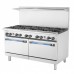 Radiance TAR-10 60 inch 10 Burner Gas Range with 2 Standard Oven