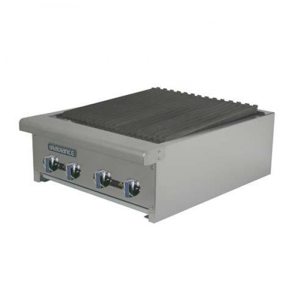 Radiance TARB-24 24 inch Counter Top Gas Commercial Charbroiler