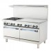 Radiance TARG-4B36G 60 inch 4 Burner Range and 36 inch Griddle with 2 Standard Oven