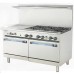 Radiance TARG-6B24G 60 inch 6 Burner Range and 24 inch Griddle with 2 Standard Oven