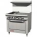Southbend S36D-2G S-Series 36 inch 2 Burners Stove with 24 inch Griddle and 1 Standard Oven