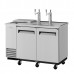 Turbo Air TCB-2SD-N6 59 inch Double Door Stainless Steel Club Top Refrigerator