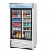 Turbo Air TGM-35R-N 41 inch Double Glass Sliding Door Merchandiser