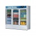 Turbo Air TGM-72SD-N Super Deluxe 72 inch 3 Glass Door Merchandiser