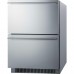 Summit Appliance ADRD24, 24 2 Drawer Outdoor Undercounter Refrigerator, ADA