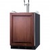 Summit Appliance SBC58BLBIADAIFWKDTWIN, 24 Undercounter Refrigerated Wine Dispenser, 2 Tap, ADA