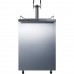 Summit Appliance SBC635MBI7SSHHTWIN, 24 Direct Draw Beer Dispenser, 1 Keg, 2 Tap, Built-in Capable