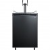 Summit Appliance SBC635MBI7TWIN, 24 Direct Draw Beer Dispenser, 1 Keg, 2 Tap, Built-in Capable