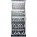 Summit Appliance SCR1156CH, 1 Swing Glass Door Wine Cellar Cabinet, Single Temperature, 4 Shelves