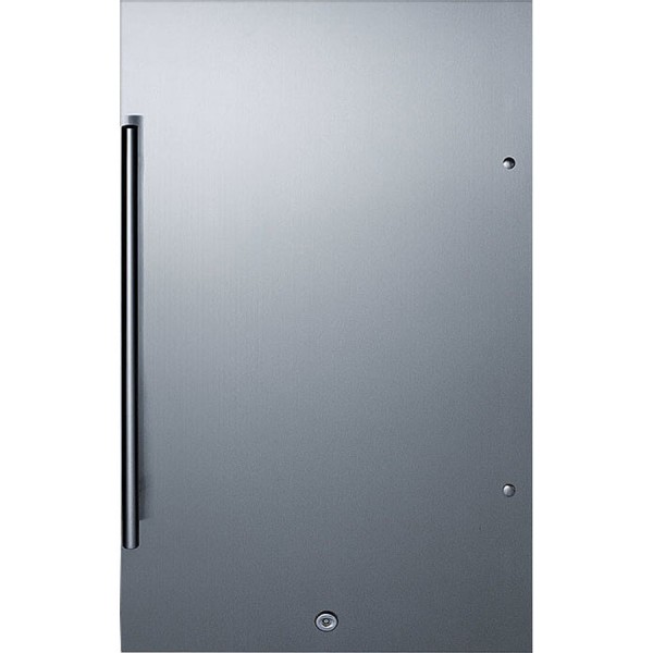 Summit Appliance SPR196OSCSS, 19 1 Solid Door Outdoor Undercounter Refrigerator