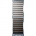 Summit Appliance SWC1875B, 2 Swing Glass Door Wine Cellar Cabinet, Dual Temperature, 14 Shelves
