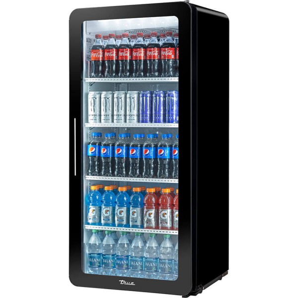 True CVM-11-HC~EGC01, 25 1 Swing Glass Door Merchandiser Refrigerator True CVM-11-HC~EGC01, 25 1 Swing Glass Door Merchandiser Refrigerator