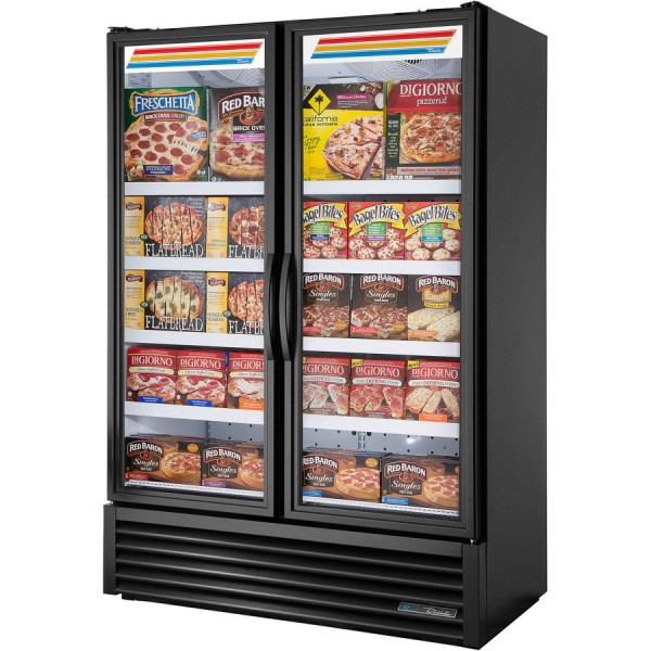 True FLM-54F~TSL01, 54 2 Swing Glass Door Merchandiser Freezer True FLM-54F~TSL01, 54 2 Swing Glass Door Merchandiser Freezer