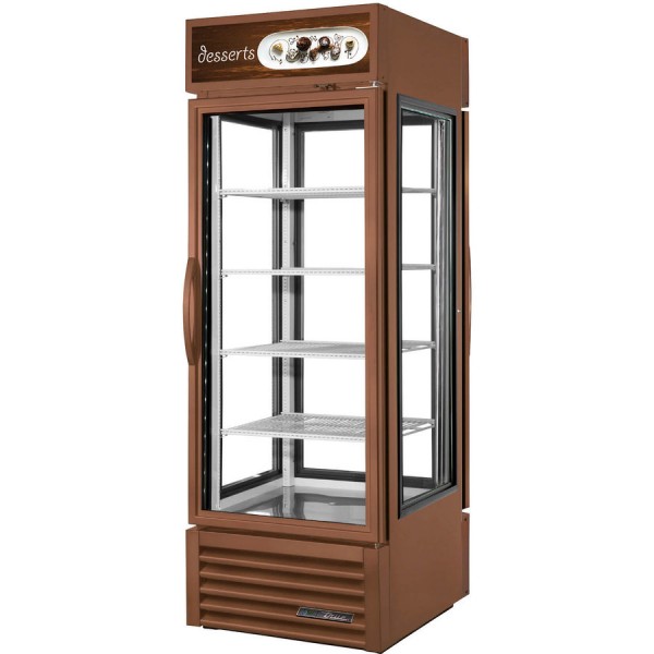 True G4SM-23PT-HC~TSL01, 27 4 Sided Glass Door Refrigerated Merchandiser, Pass-Thru True G4SM-23PT-HC~TSL01, 27 4 Sided Glass Door Refrigerated Merchandiser, Pass-Thru