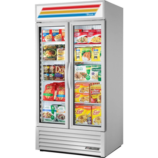 True GDM-35F-HC~TSL01, 39 2 Swing Glass Door Merchandiser Freezer True GDM-35F-HC~TSL01, 39 2 Swing Glass Door Merchandiser Freezer