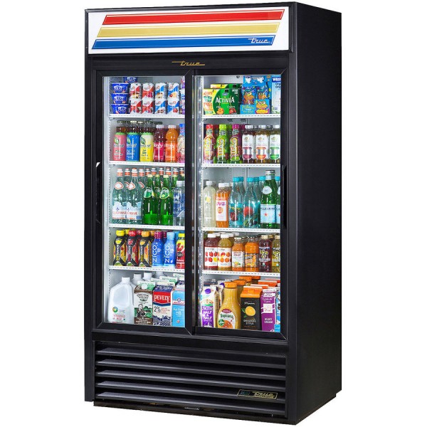 True GDM-37-HC-LD, 43 2 Slide Glass Door Merchandiser Refrigerator True GDM-37-HC-LD, 43 2 Slide Glass Door Merchandiser Refrigerator