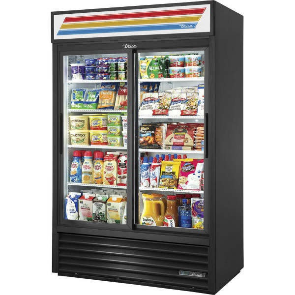 True GDM-45-HC-LD, 51 2 Slide Glass Door Merchandiser Refrigerator True GDM-45-HC-LD, 51 2 Slide Glass Door Merchandiser Refrigerator