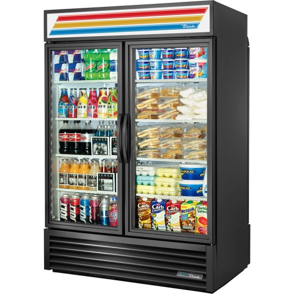 True GDM-49RL-HC~TSL01, 54 4 Swing Glass Door Pass-Thru Merchandiser Refrigerator True GDM-49RL-HC~TSL01, 54 4 Swing Glass Door Pass-Thru Merchandiser Refrigerator