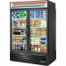 True GDM-49RL-HC~TSL01, 54 4 Swing Glass Door Pass-Thru Merchandiser Refrigerator True GDM-49RL-HC~TSL01, 54 4 Swing Glass Door Pass-Thru Merchandiser Refrigerator