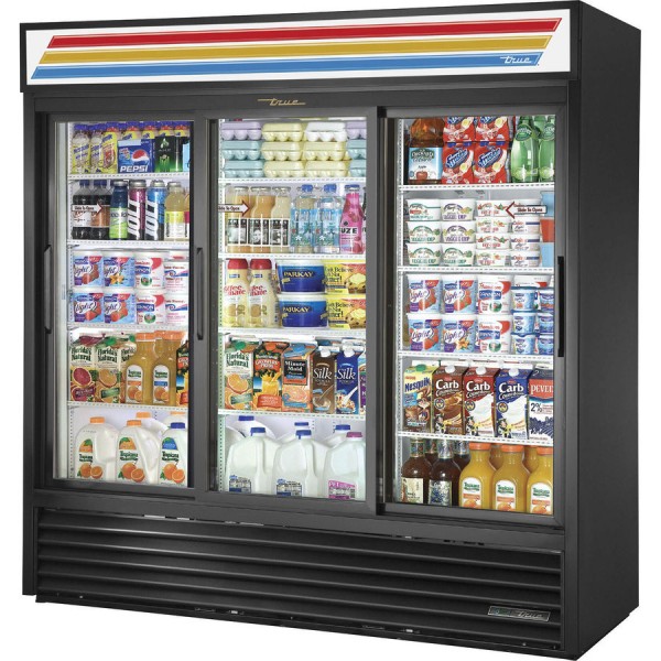 True GDM-69-HC-LD, 78 3 Slide Glass Door Merchandiser Refrigerator True GDM-69-HC-LD, 78 3 Slide Glass Door Merchandiser Refrigerator