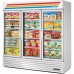 True GDM-72F-HC~TSL01, 78 3 Swing Glass Door Merchandiser Freezer True GDM-72F-HC~TSL01, 78 3 Swing Glass Door Merchandiser Freezer