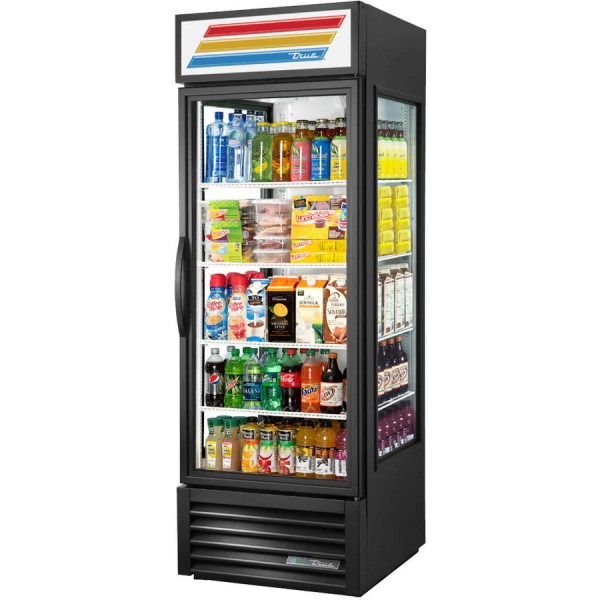 True GEM-23-HC~TSL01, 27 1 Swing Glass End Merchandiser Refrigerator True GEM-23-HC~TSL01, 27 1 Swing Glass End Merchandiser Refrigerator