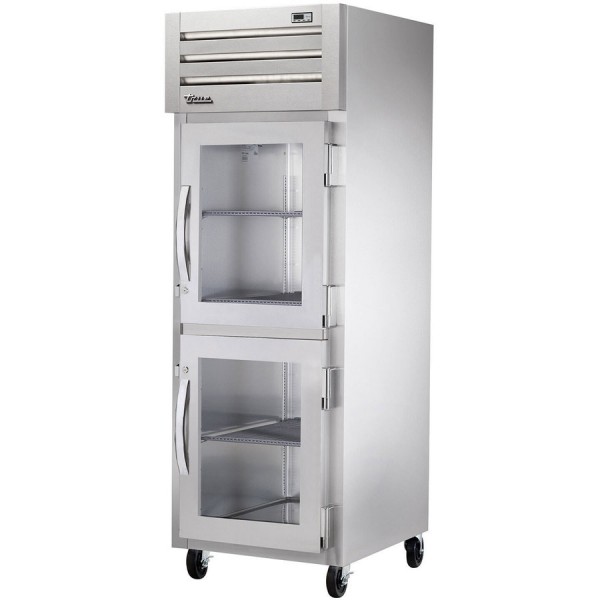 True STR1R-2HG-HC, 28 2 Glass Half Door Reach-In Refrigerator, Spec Series True STR1R-2HG-HC, 28 2 Glass Half Door Reach-In Refrigerator, Spec Series
