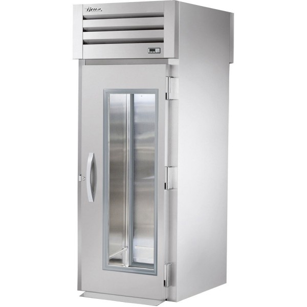 True STR1RRT-1G-1S, 35 2 Glass Door Roll-Thru Refrigerator, Spec Series True STR1RRT-1G-1S, 35 2 Glass Door Roll-Thru Refrigerator, Spec Series