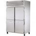 True STR2DT-4HS, 53 4 Half Door Dual Temperature Reach-In Refrigerator / Freezer, Spec Series True STR2DT-4HS, 53 4 Half Door Dual Temperature Reach-In Refrigerator / Freezer, Spec Series