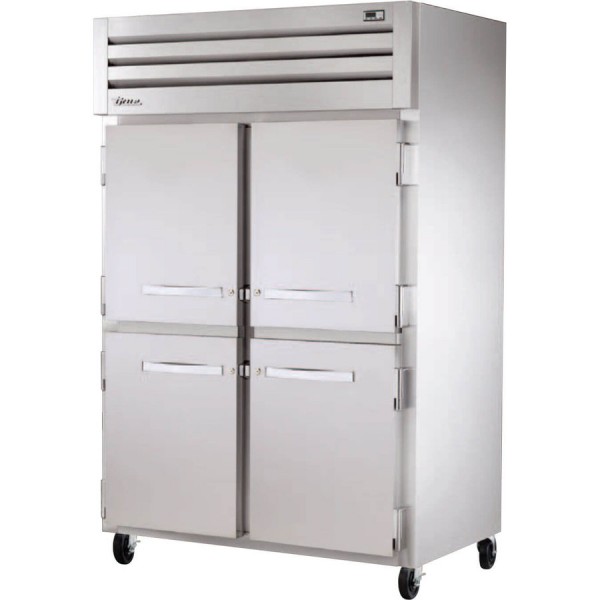 True STR2R-4HS-HC, 52 4 Solid Half Door Reach-In Refrigerator, Spec Series True STR2R-4HS-HC, 52 4 Solid Half Door Reach-In Refrigerator, Spec Series