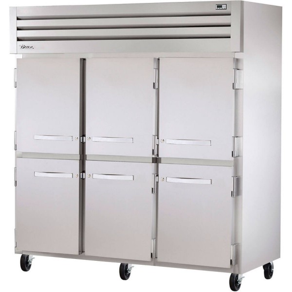 True STR3R-6HS-HC, 78 6 Solid Half Door Reach-In Refrigerator, Spec Series True STR3R-6HS-HC, 78 6 Solid Half Door Reach-In Refrigerator, Spec Series
