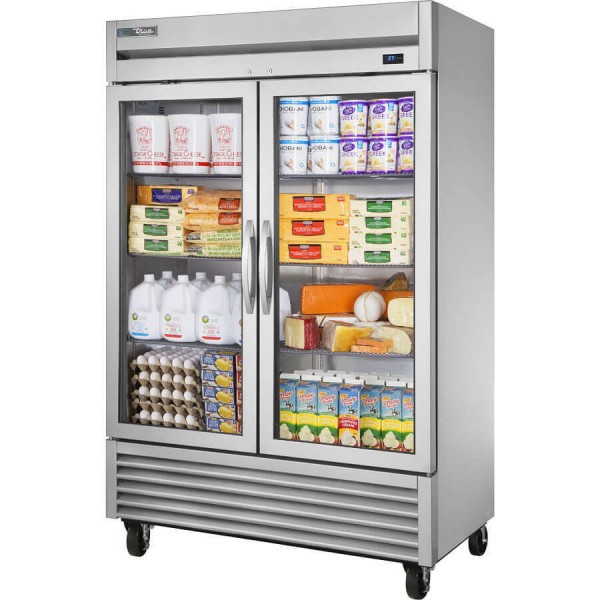 True T-49G-HC~FGD01, 54 2 Glass Door Reach-In Refrigerator, T-Series True T-49G-HC~FGD01, 54 2 Glass Door Reach-In Refrigerator, T-Series