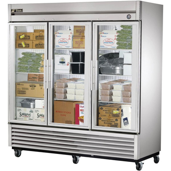 True T-72FG-HC~FGD01, 78 3 Glass Door Reach-In Freezer, T-Series True T-72FG-HC~FGD01, 78 3 Glass Door Reach-In Freezer, T-Series