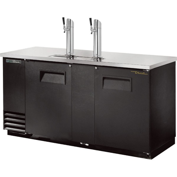 True TDD-3-HC, 69 Direct Draw Beer Dispenser, 3 Keg, 2 Tap True TDD-3-HC, 69 Direct Draw Beer Dispenser, 3 Keg, 2 Tap