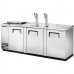 True TDD-4CT-S-HC, 90 Club Top Direct Draw Beer Dispenser, 4 Keg 2 Tap, Stainless Steel True TDD-4CT-S-HC, 90 Club Top Direct Draw Beer Dispenser, 4 Keg 2 Tap, Stainless Steel