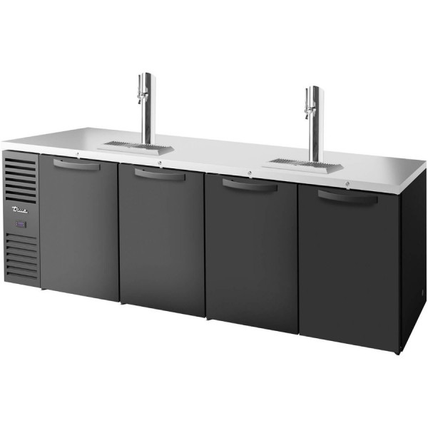 True TDR108-RISZ1-L-B-SSSS-1, 108 Direct Draw Beer Dispenser, 5 Keg, 2 Tap True TDR108-RISZ1-L-B-SSSS-1, 108 Direct Draw Beer Dispenser, 5 Keg, 2 Tap