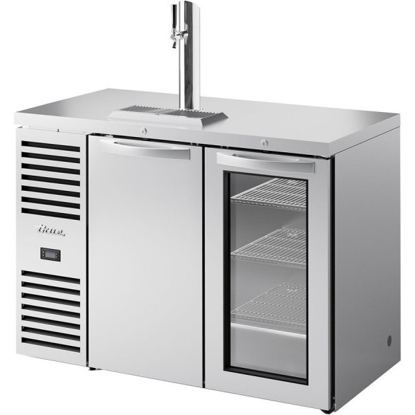 True TDR48-RISZ1-L-S-SG-1, 48 Direct Draw Beer Dispenser, 3 Keg, 1 Tap True TDR48-RISZ1-L-S-SG-1, 48 Direct Draw Beer Dispenser, 3 Keg, 1 Tap