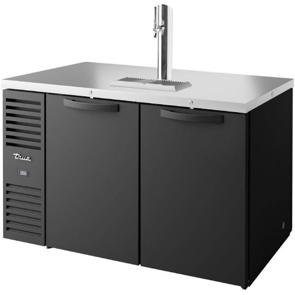 True TDR60-PTSZ1-L-B-SS-SS-1, 60 Pass-Thru Direct Draw Beer Dispenser, 2 Keg, 1 Tap True TDR60-PTSZ1-L-B-SS-SS-1, 60 Pass-Thru Direct Draw Beer Dispenser, 2 Keg, 1 Tap