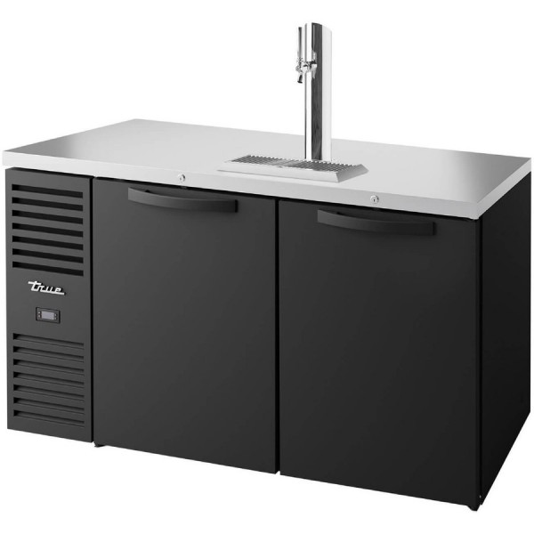 True TDR60-RISZ1-L-B-SS-1, 60 Direct Draw Beer Dispenser, 2 Keg, 1 Tap True TDR60-RISZ1-L-B-SS-1, 60 Direct Draw Beer Dispenser, 2 Keg, 1 Tap