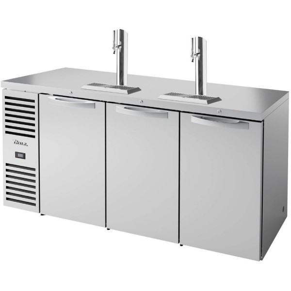 True TDR72-RISZ1-L-S-SSS-1, 72 Direct Draw Beer Dispenser, 3 Keg, 2 Tap True TDR72-RISZ1-L-S-SSS-1, 72 Direct Draw Beer Dispenser, 3 Keg, 2 Tap